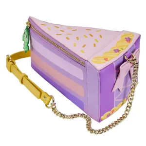 Loungefly x Disney Tangled Princess Rapunzel Dress Cosplay Cake Crossbody Bag