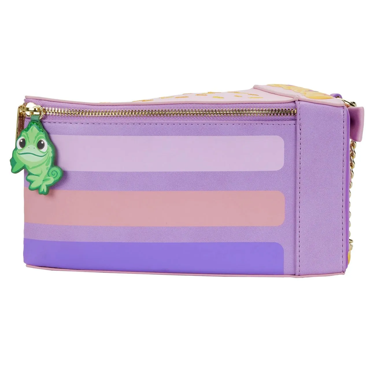 Loungefly x Disney Tangled Princess Rapunzel Dress Cosplay Cake Crossbody Bag