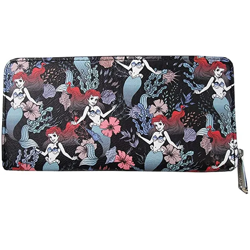 Loungefly x Disney The Little Mermaid Ariel Floral AOP Purse