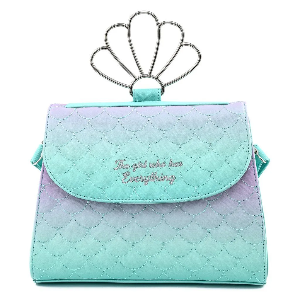 Loungefly x Disney The Little Mermaid Ombre Scales Handbag