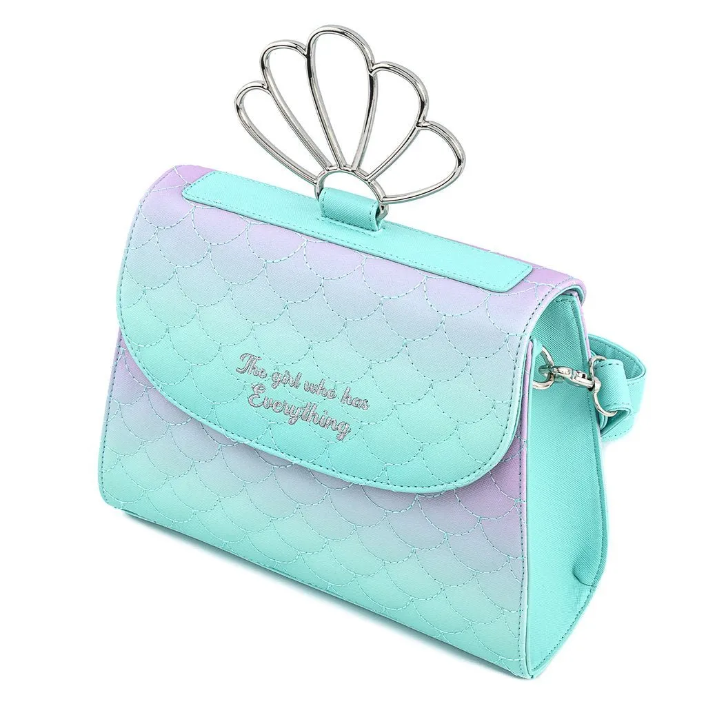 Loungefly x Disney The Little Mermaid Ombre Scales Handbag