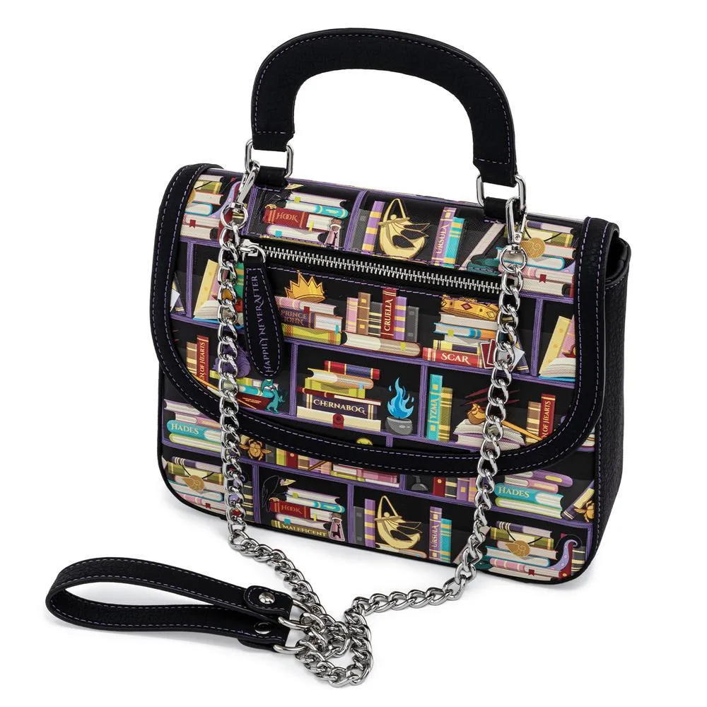 Loungefly x Disney Villains Books Crossbody Bag