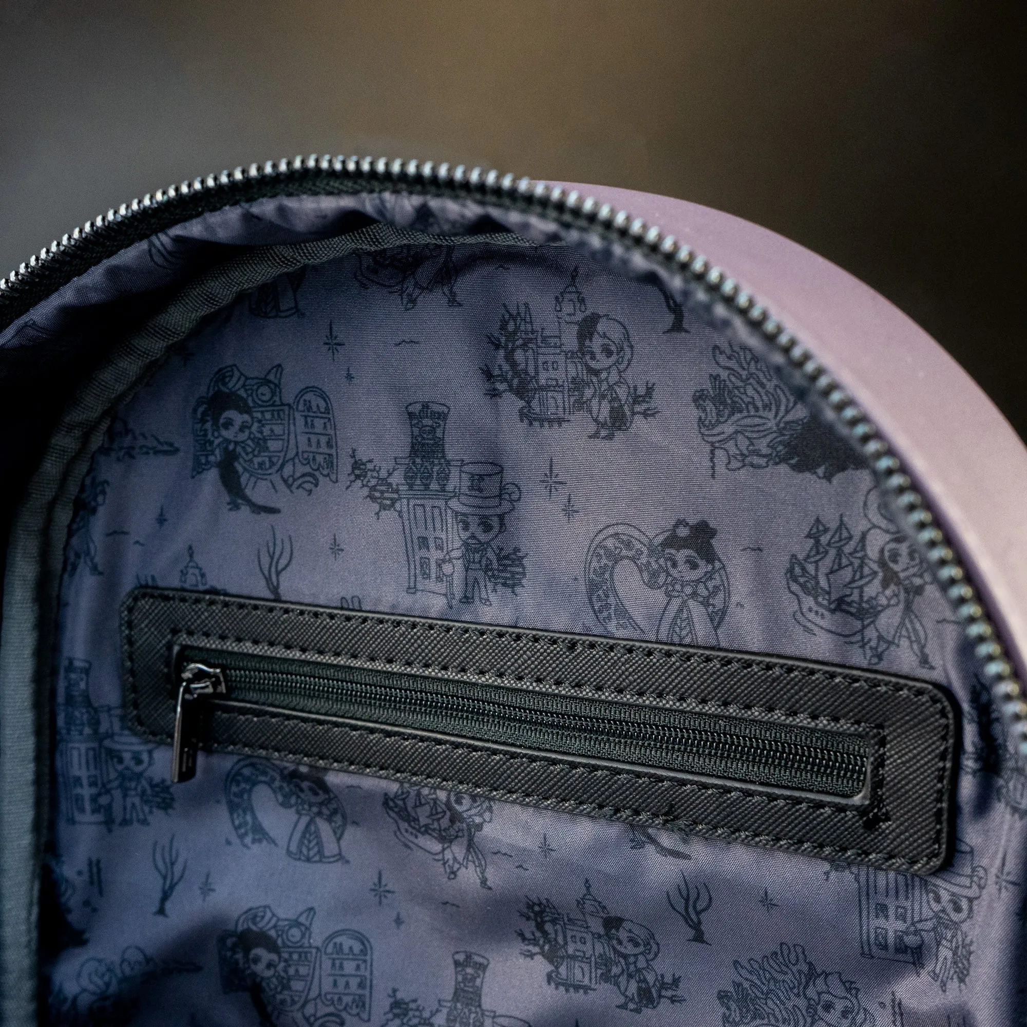 Loungefly x Disney Villains Evil Lair Mini Backpack