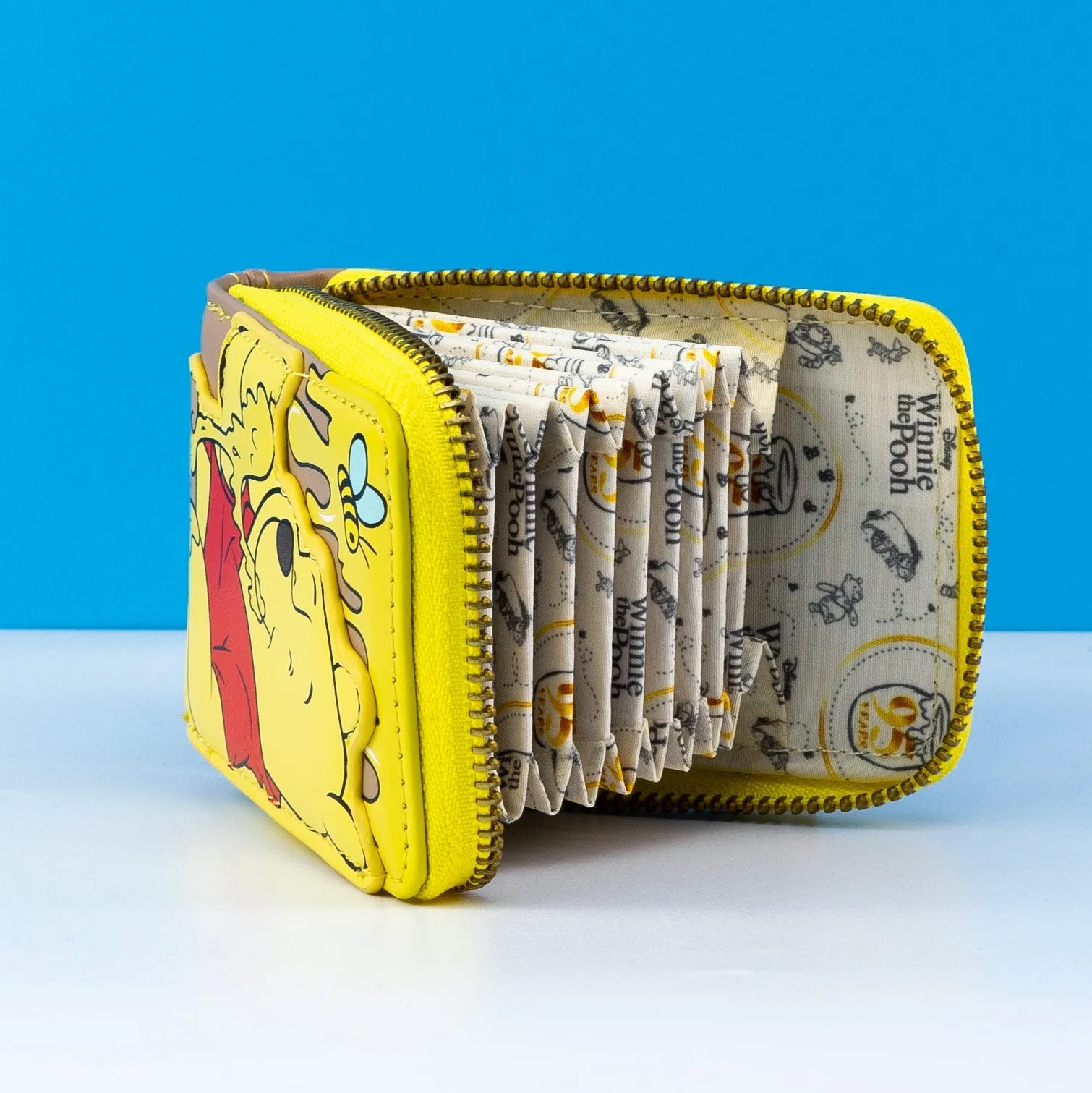 Loungefly x Disney Winnie the Pooh 95th Anniversary Accordion Purse
