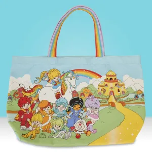 Loungefly x Hallmark Rainbow Brite Gang Rainbow Handle Canvas Tote Bag