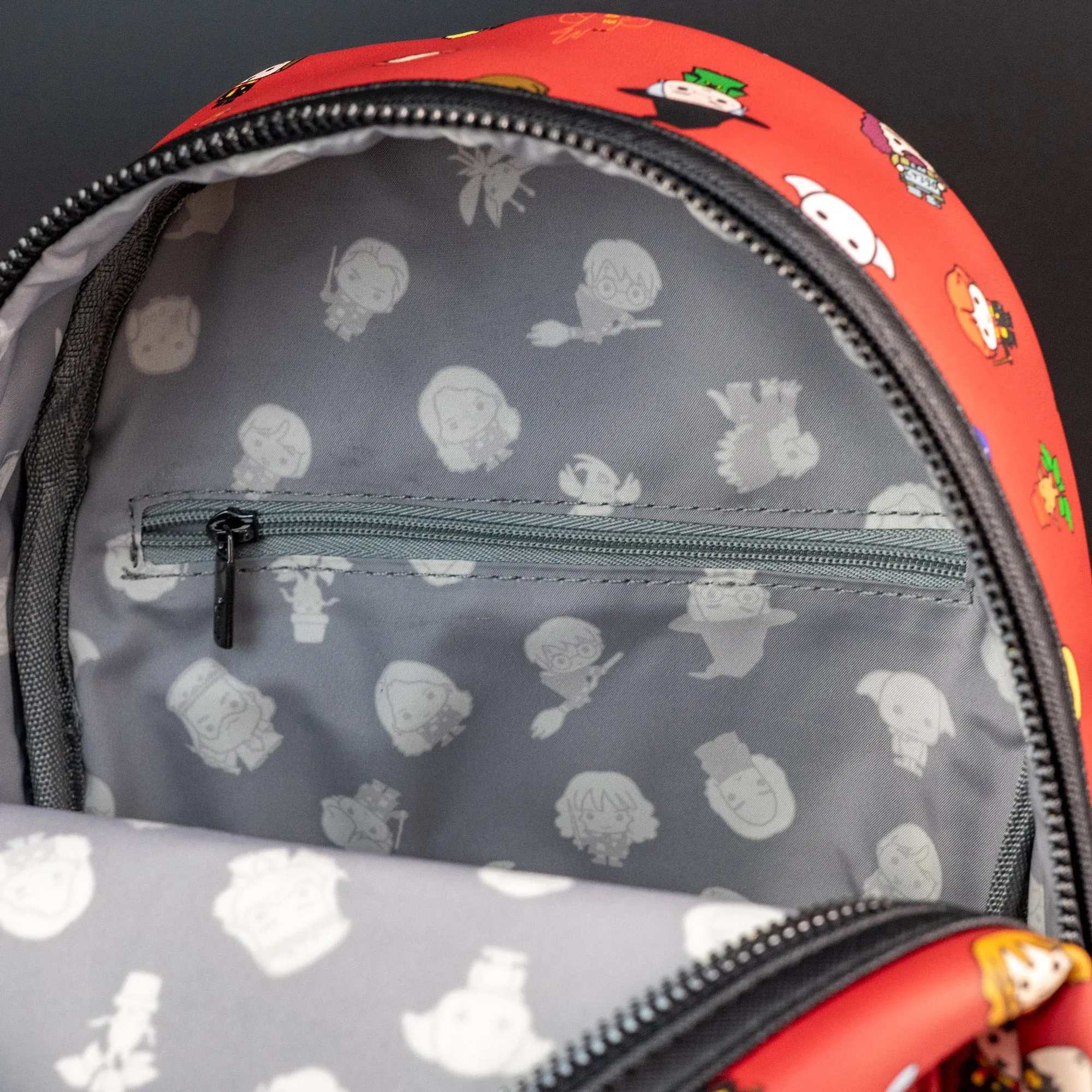 Loungefly x Harry Potter Red Chibi Character Print Mini Backpack
