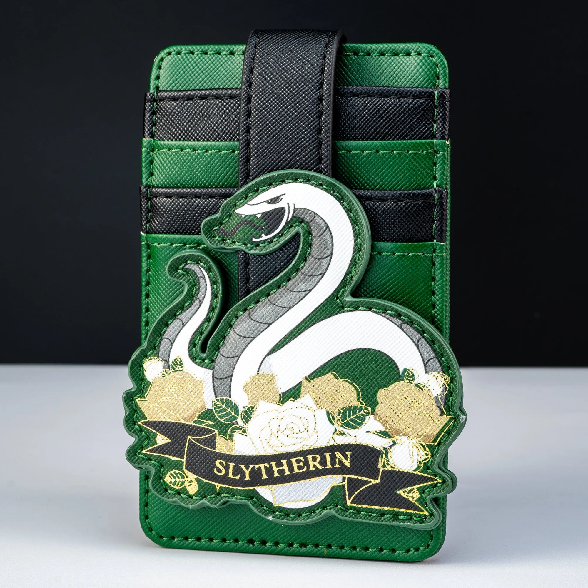 Loungefly x Harry Potter Slytherin House Tattoo Card Holder