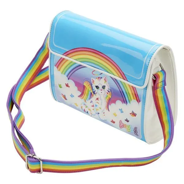 Loungefly x Lisa Frank Angel Kitty Crossbody Bag
