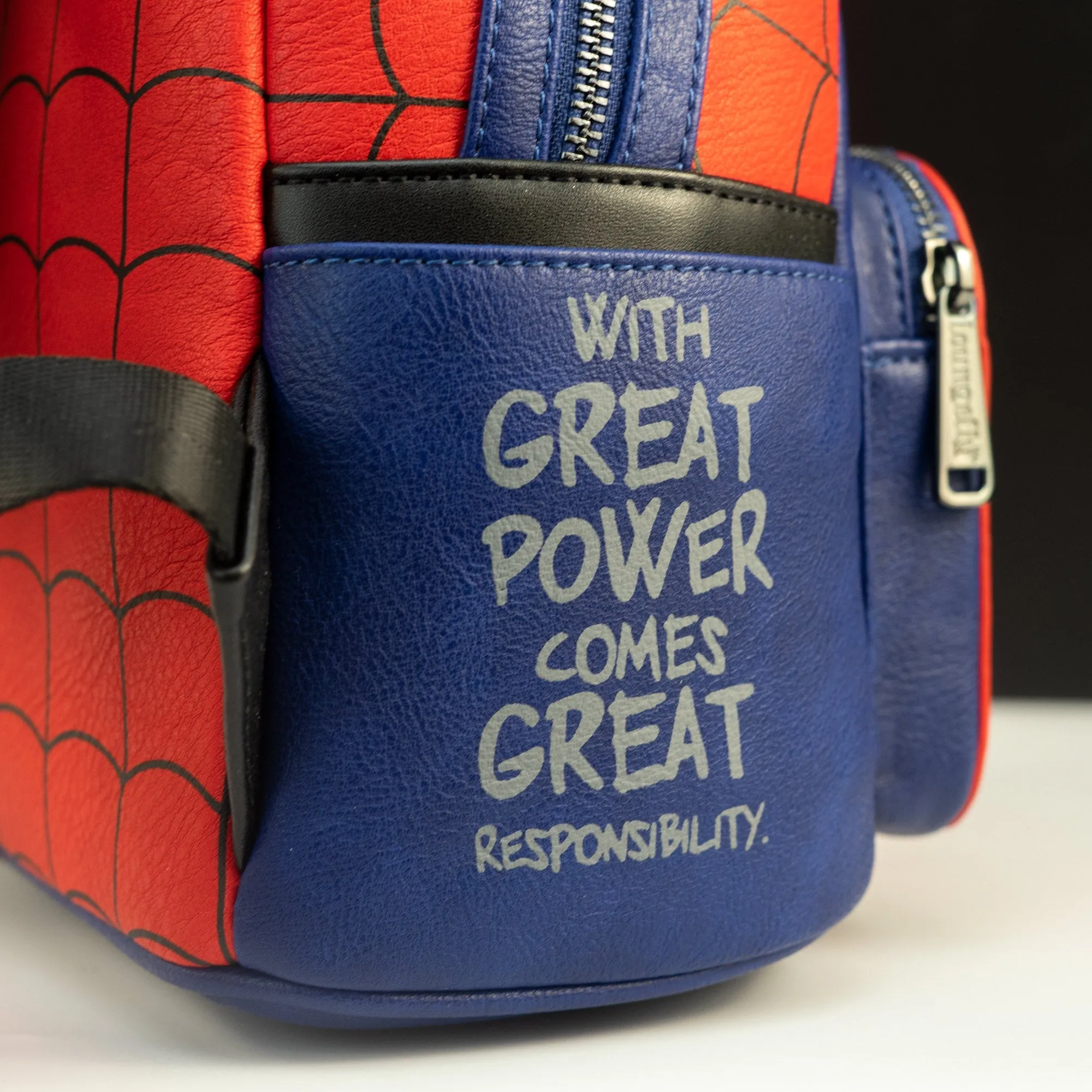 Loungefly x Marvel Spider-Man Classic Cosplay Mini Backpack