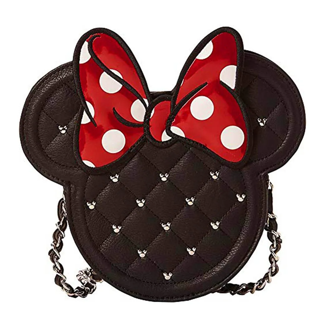 Loungefly x Minnie Mouse Quilted Cross Body Handbag