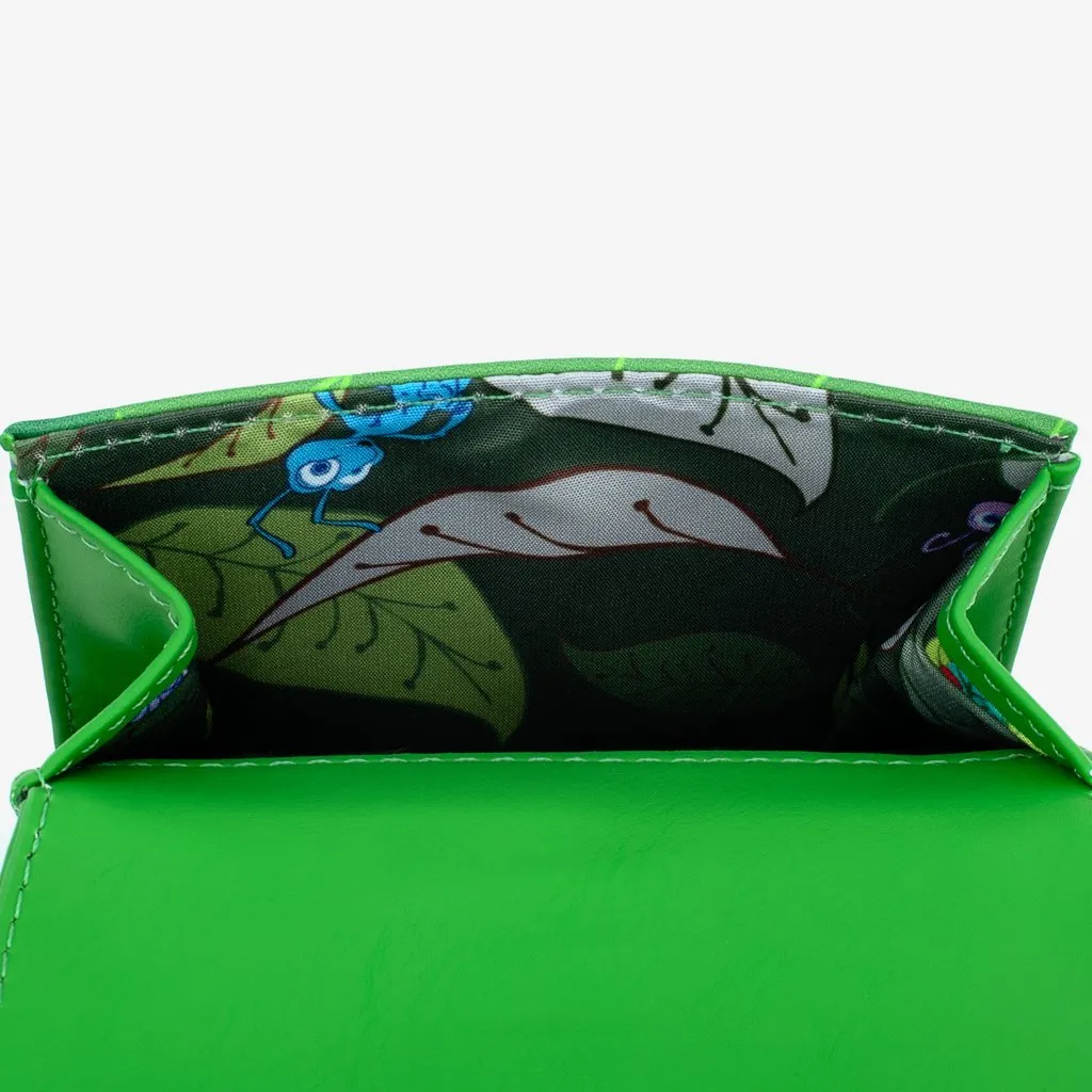 Loungefly X Pixar A Bug's Life Leaf Flap Purse