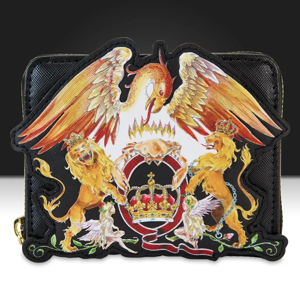 Loungefly x Queen Logo Crest Wallet