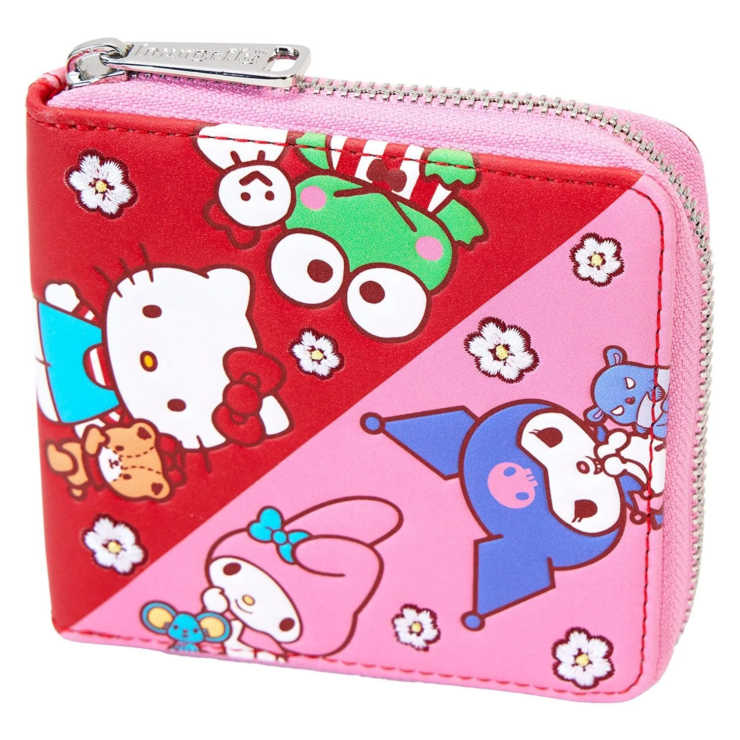 Loungefly x Sanrio Hello Kitty & Friends Colour Block Zip Around Wallet
