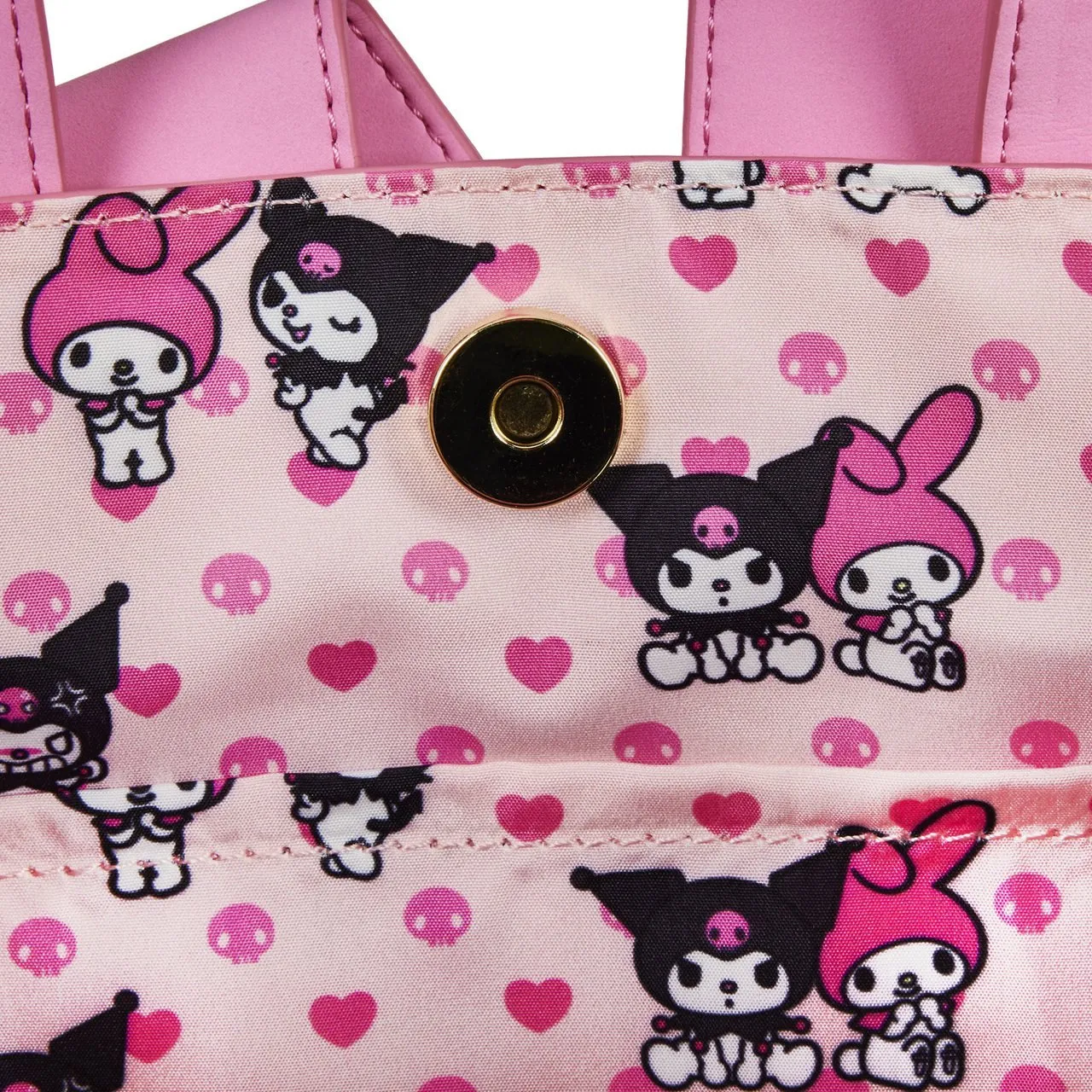 Loungefly x Sanrio My Melody and Kuromi Double Sided Crossbody Bag