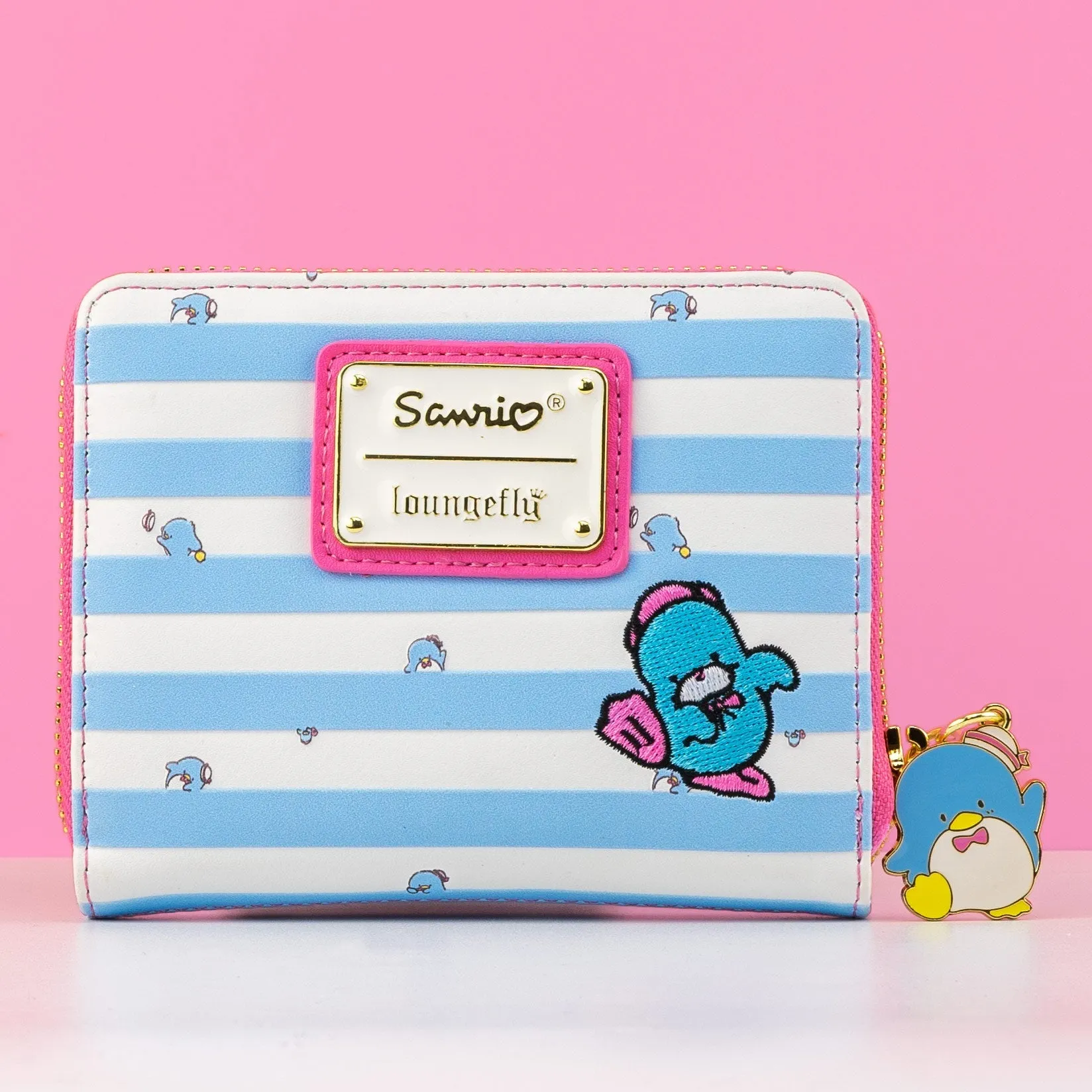 Loungefly x Sanrio Tuxedo Sam Striped Purse