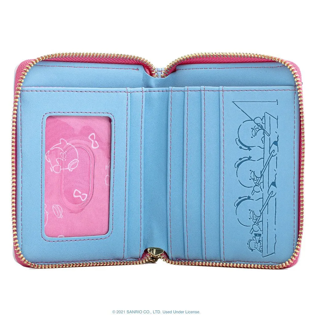 Loungefly x Sanrio Tuxedo Sam Striped Purse