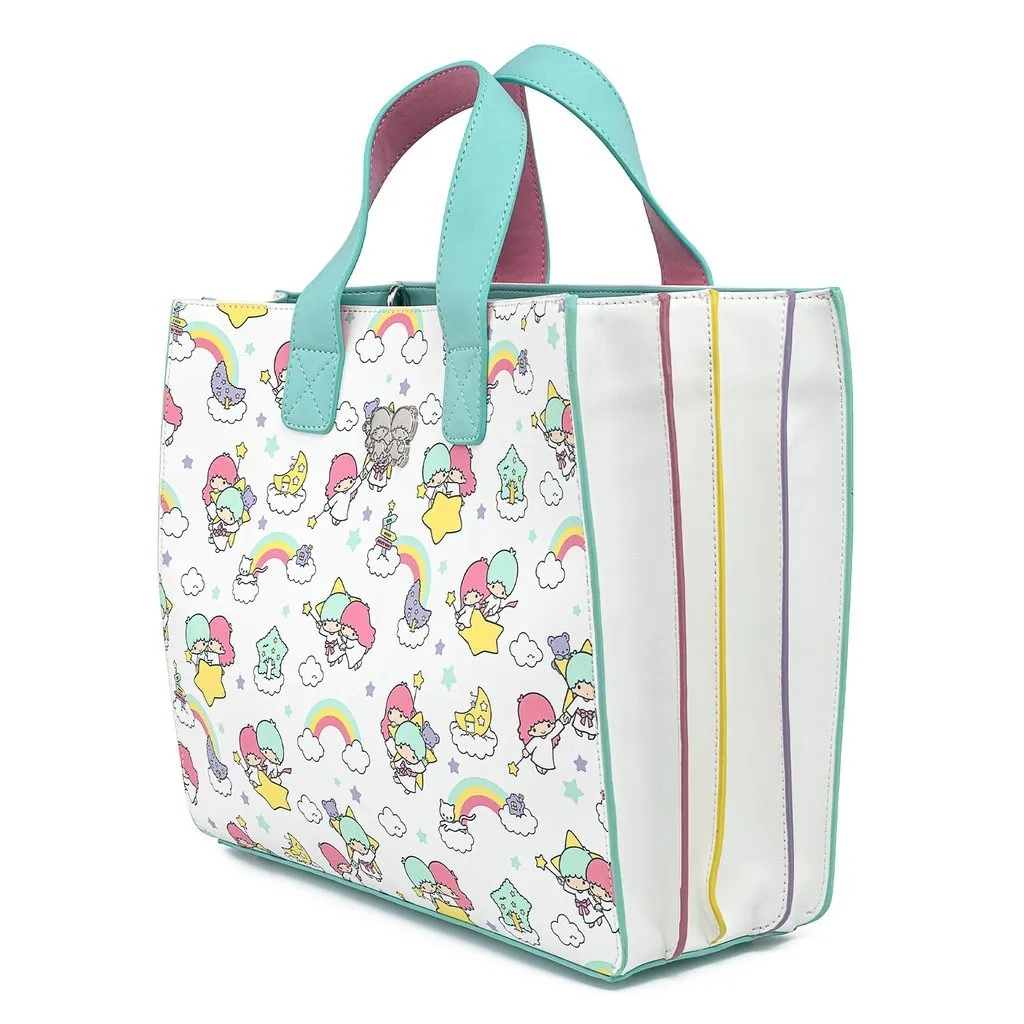 Loungefly x Sanrio Twin Stars Rainbow Handbag