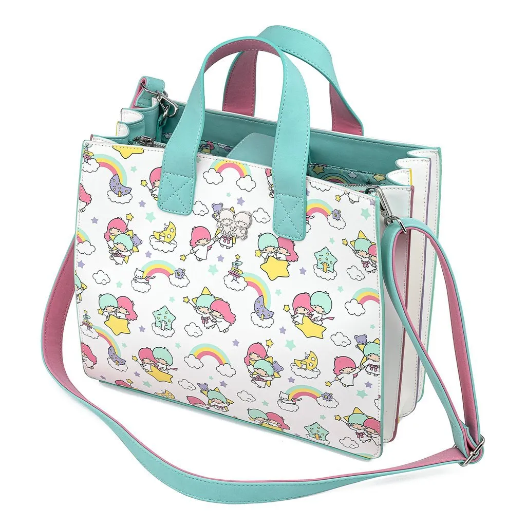 Loungefly x Sanrio Twin Stars Rainbow Handbag