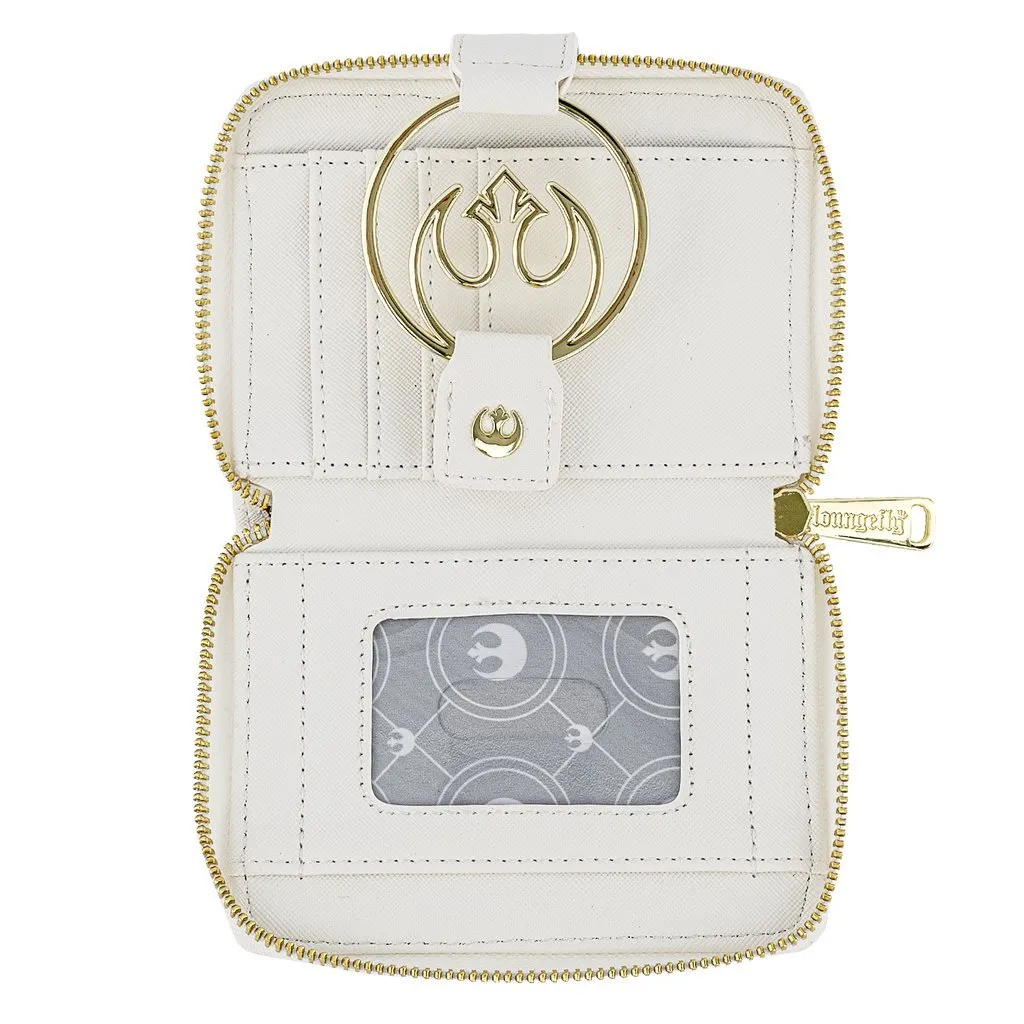 Loungefly x Star Wars Rebel White Gold Purse