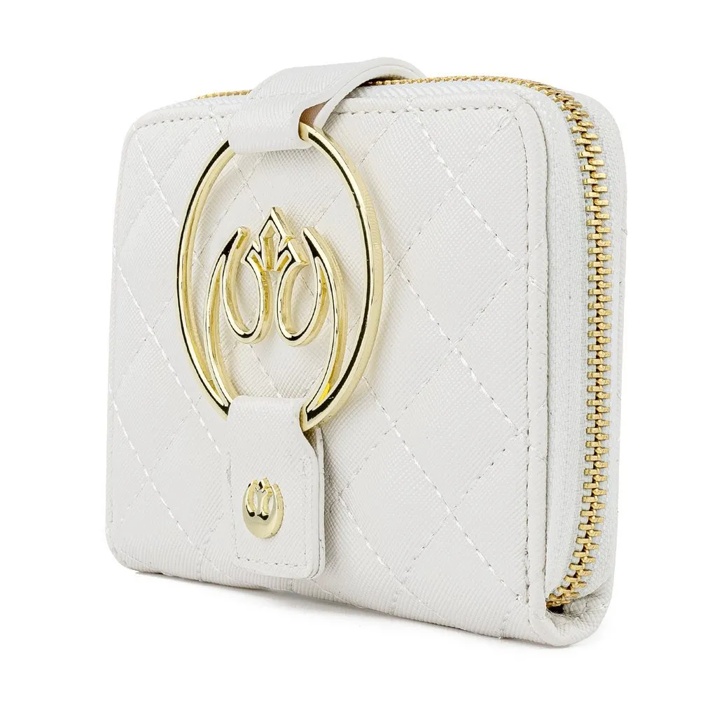 Loungefly x Star Wars Rebel White Gold Purse