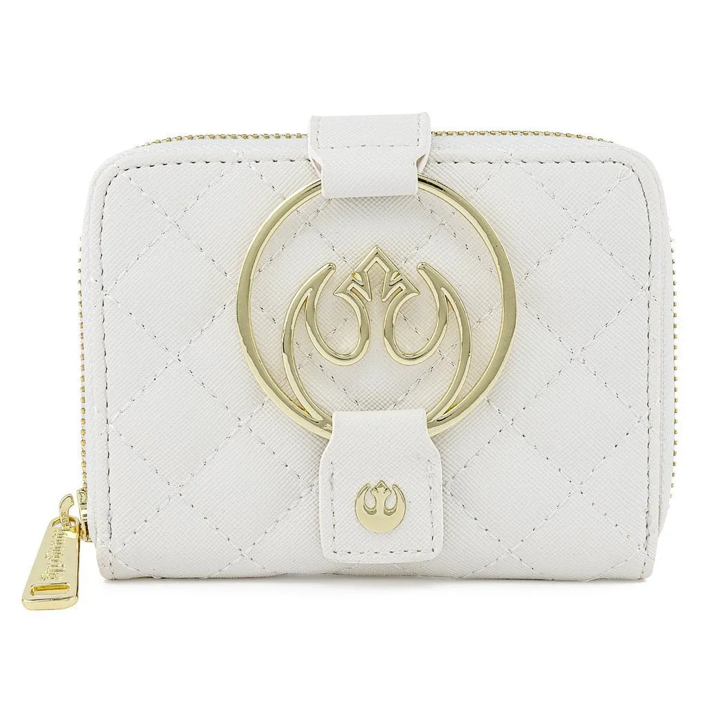 Loungefly x Star Wars Rebel White Gold Purse