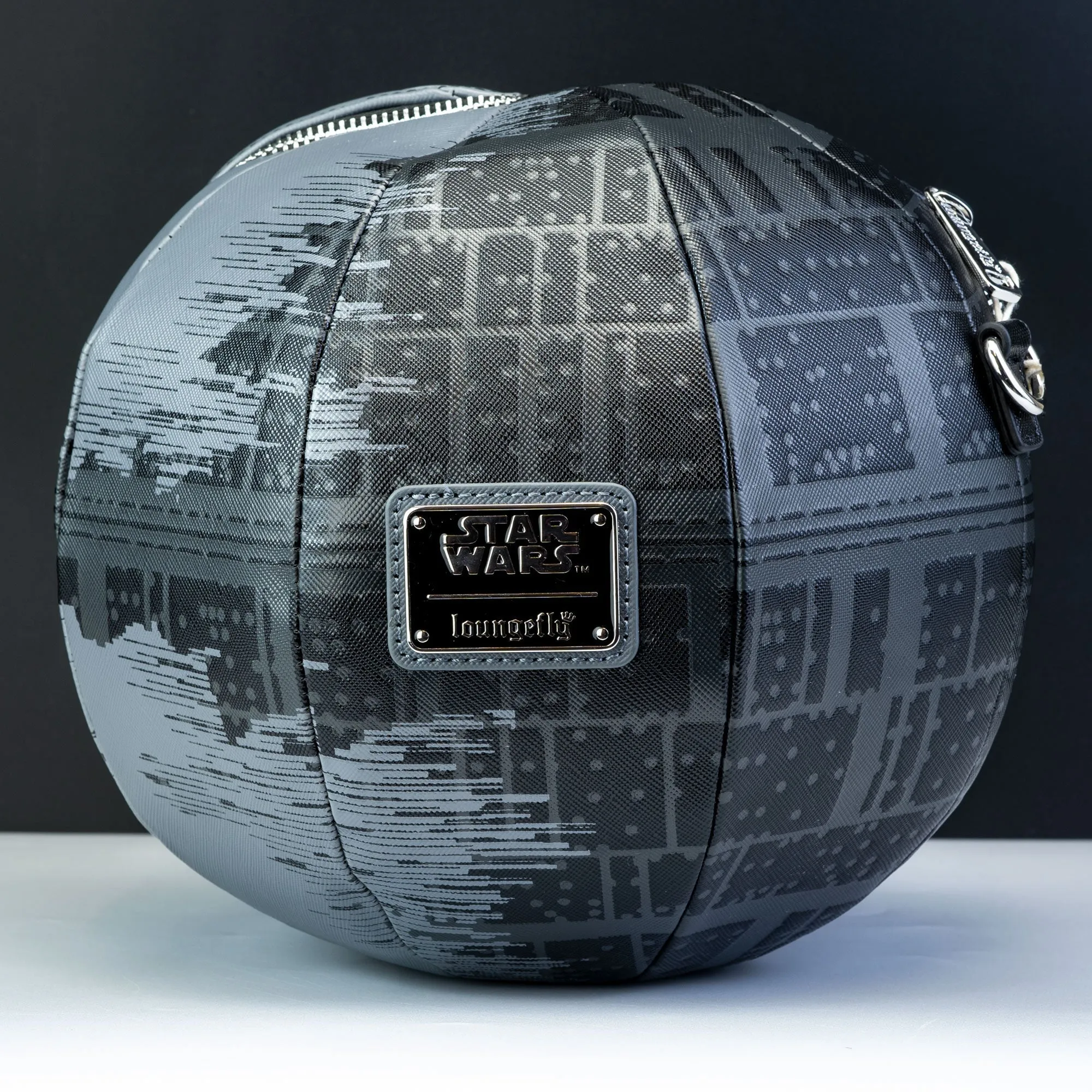 Loungefly x Star Wars Return of the Jedi 40th Anniversary Death Star Figural Crossbody Bag