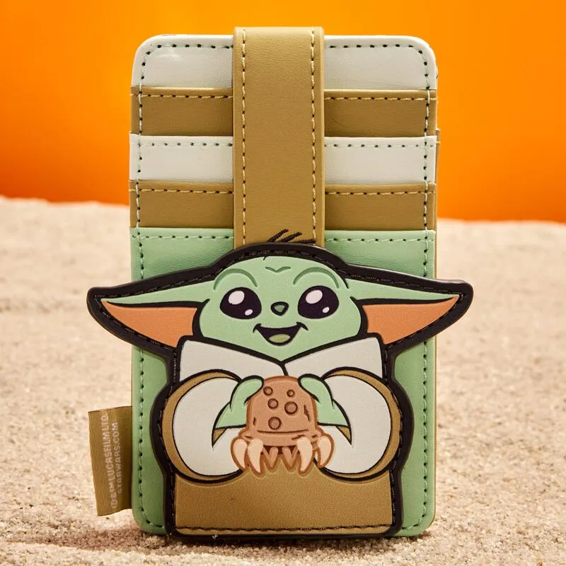 Loungefly x Star Wars The Mandalorian Grogu and Crabbies Card Holder