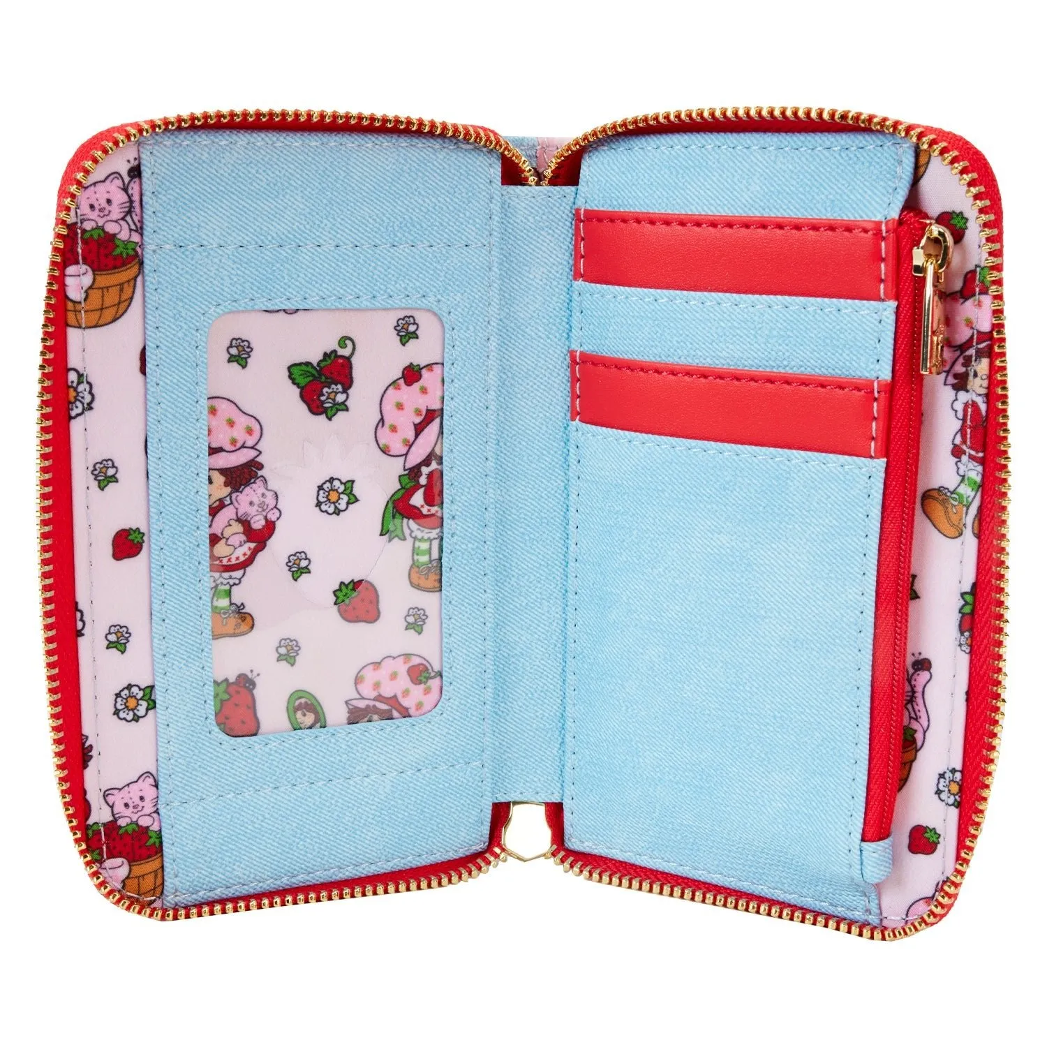 Loungefly x Strawberry Shortcake Denim Plaid Wallet