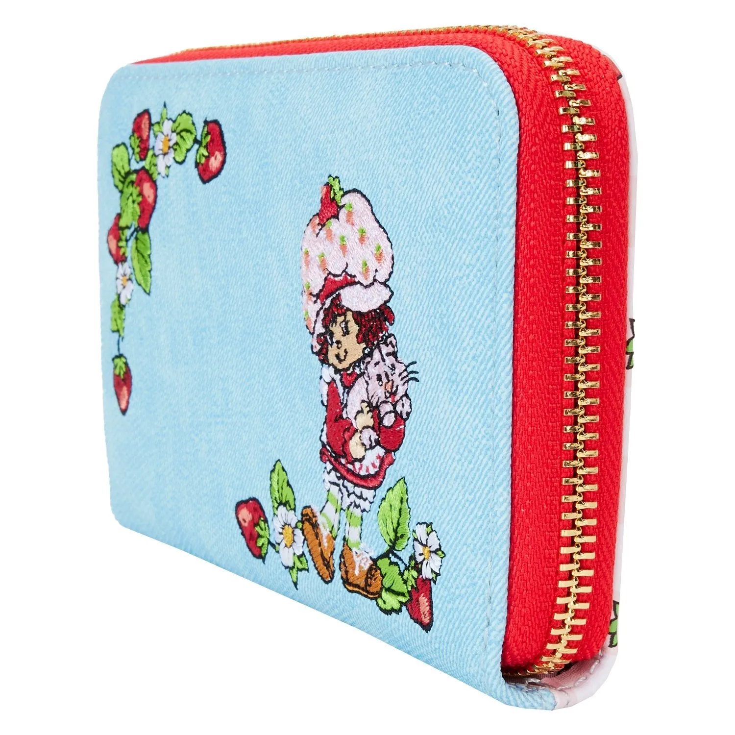 Loungefly x Strawberry Shortcake Denim Plaid Wallet