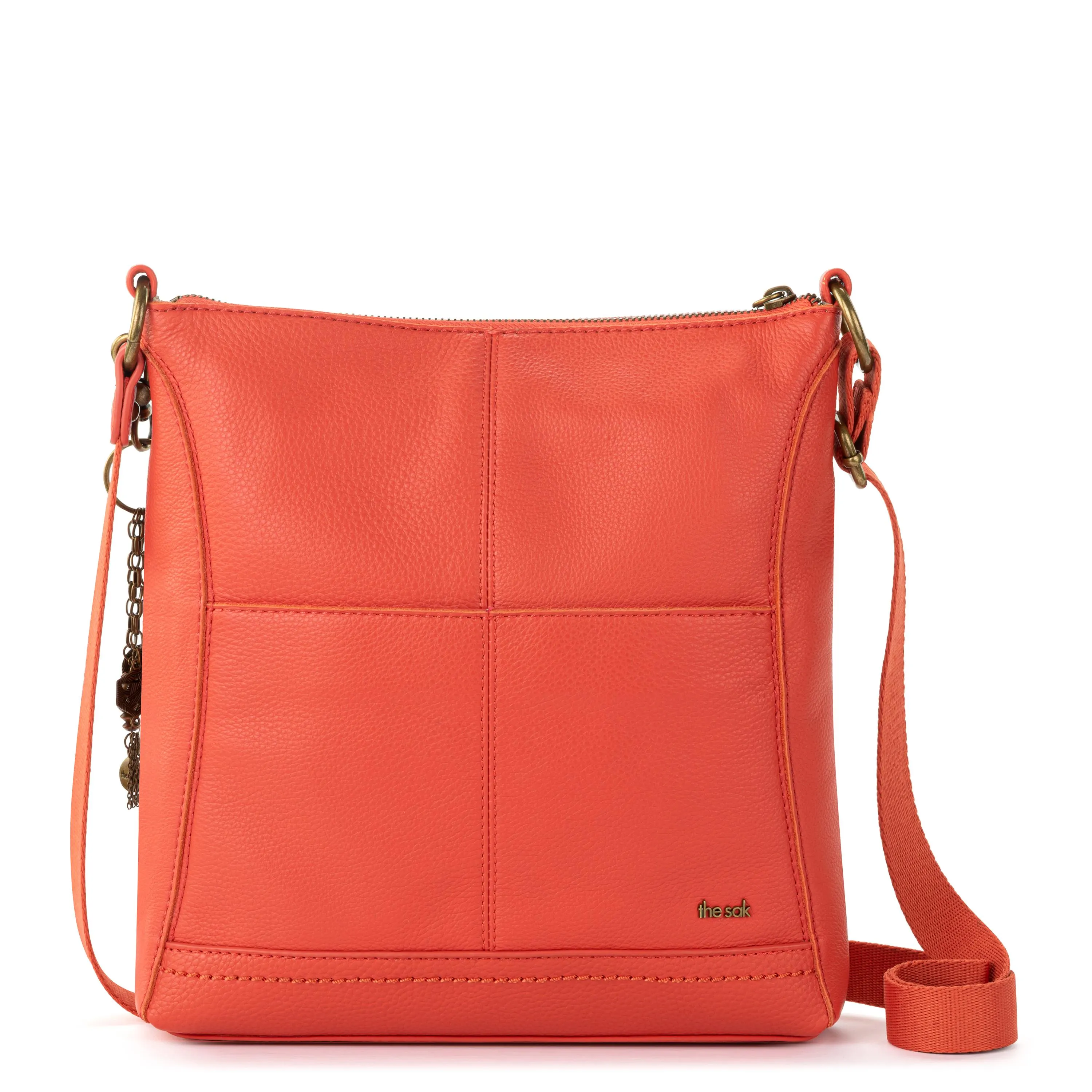 Lucia Crossbody - Leather - Cayenne Stitch