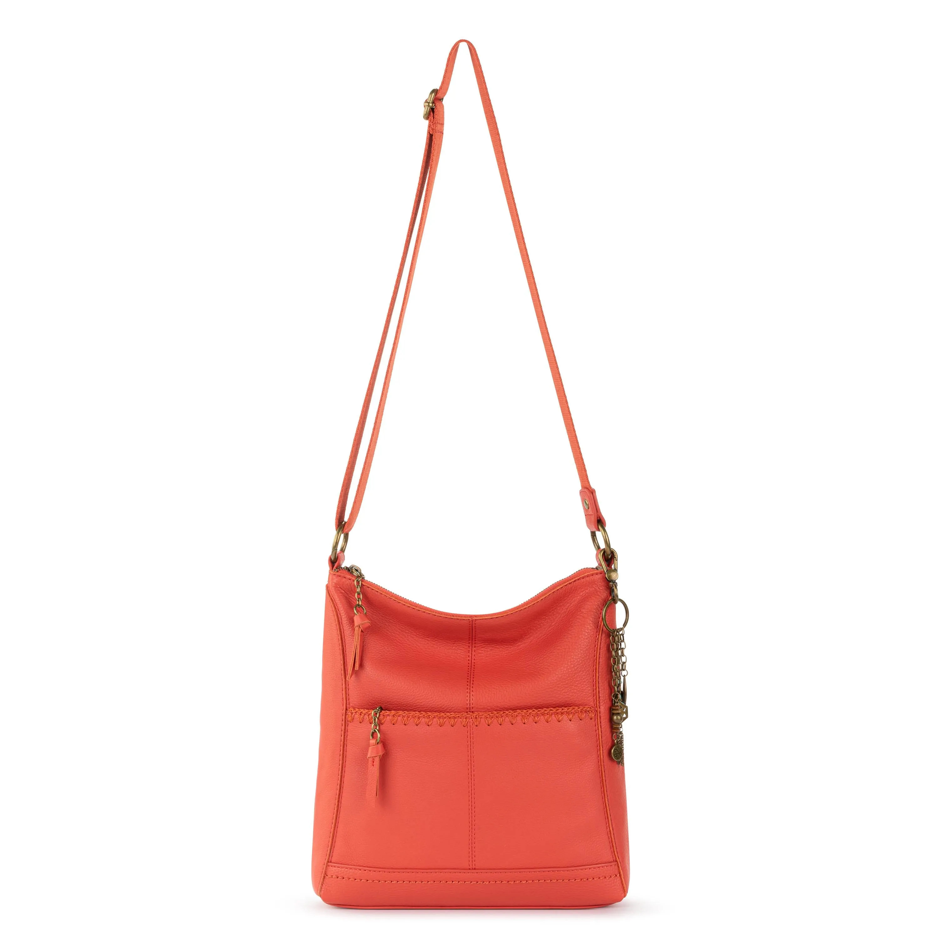 Lucia Crossbody - Leather - Cayenne Stitch
