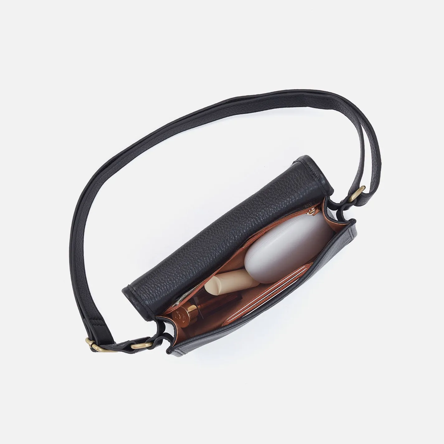 Margot Belt Bag In Pebbled Leather - Burnished Caramel Caning