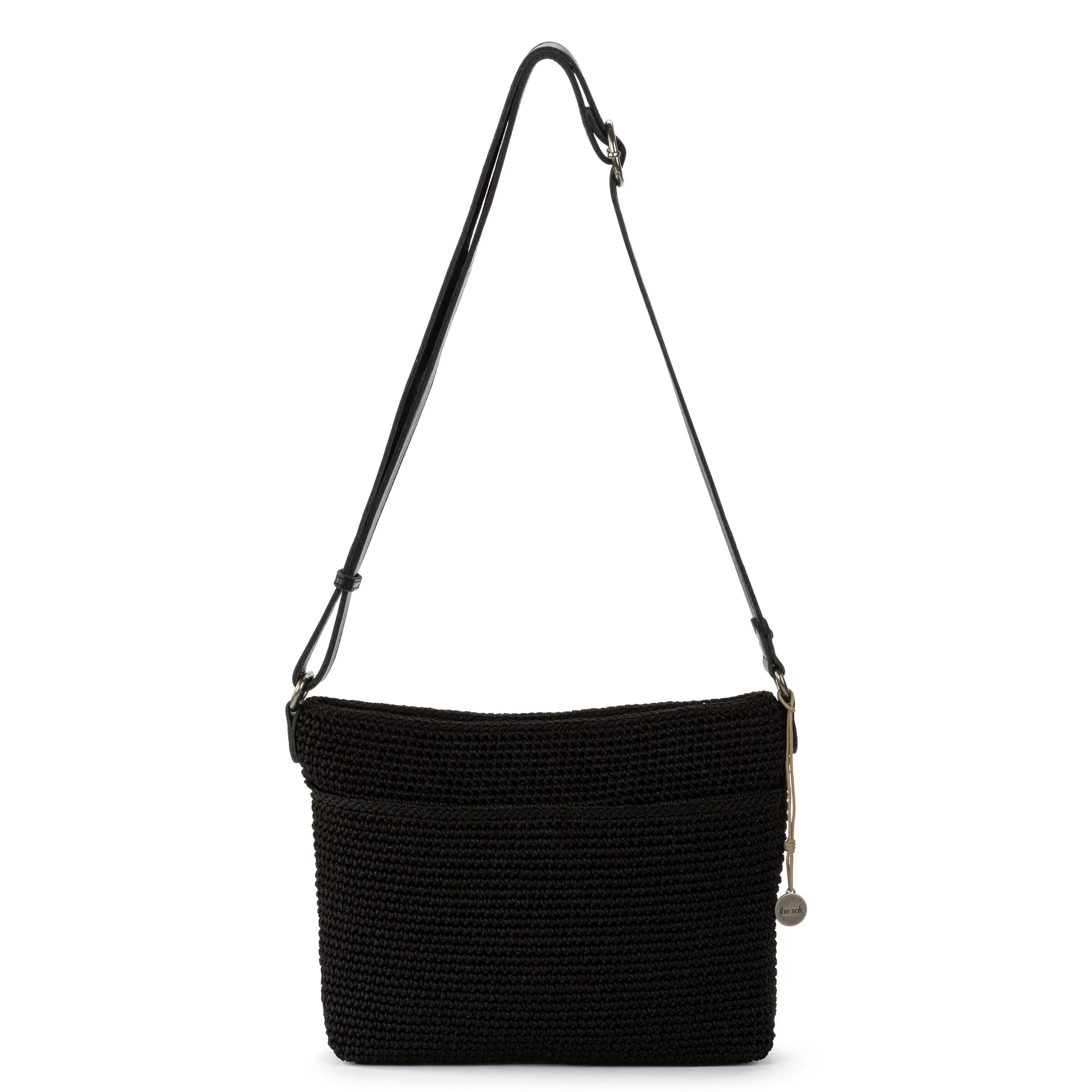 Melrose Crossbody - Hand Crochet - Black