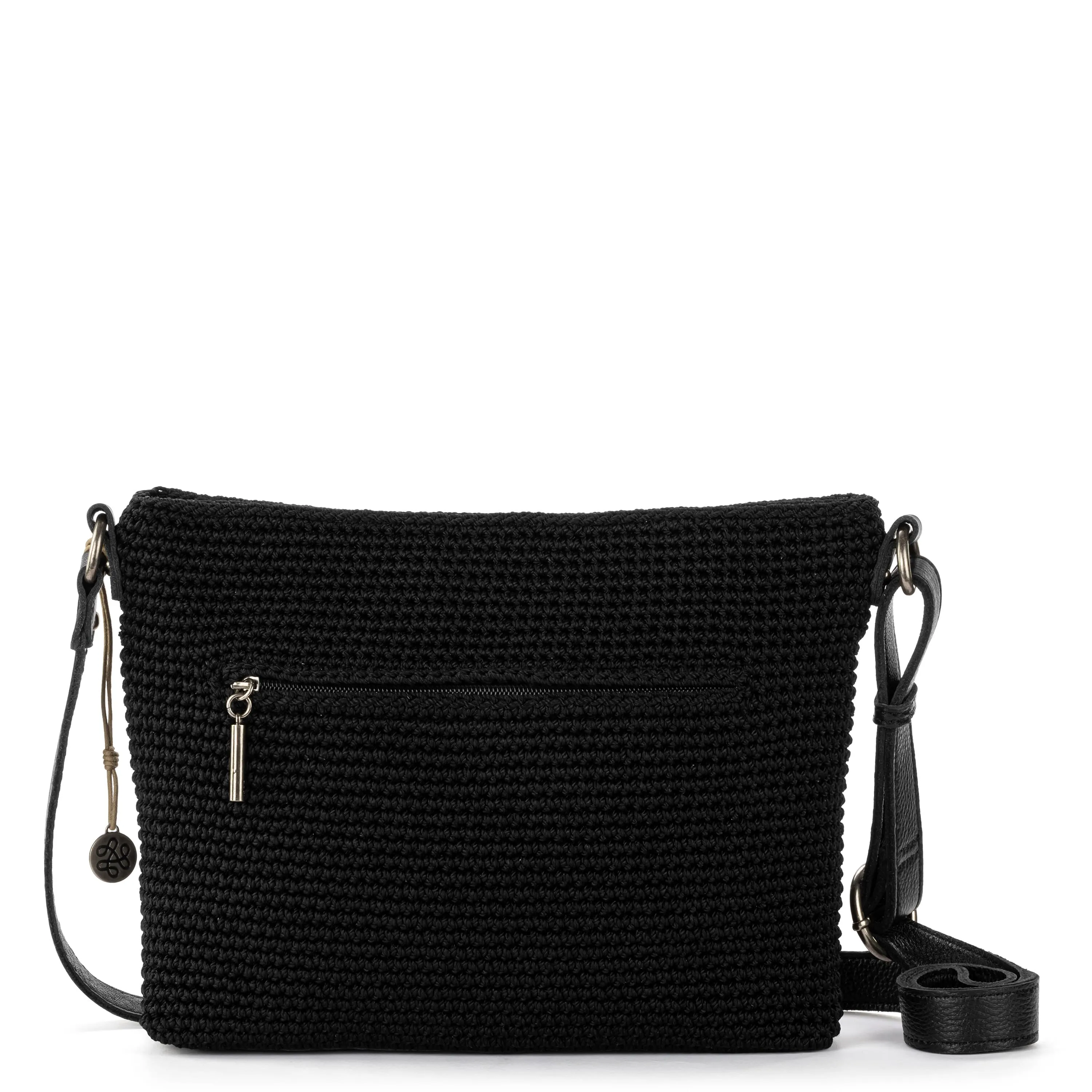 Melrose Crossbody - Hand Crochet - Black