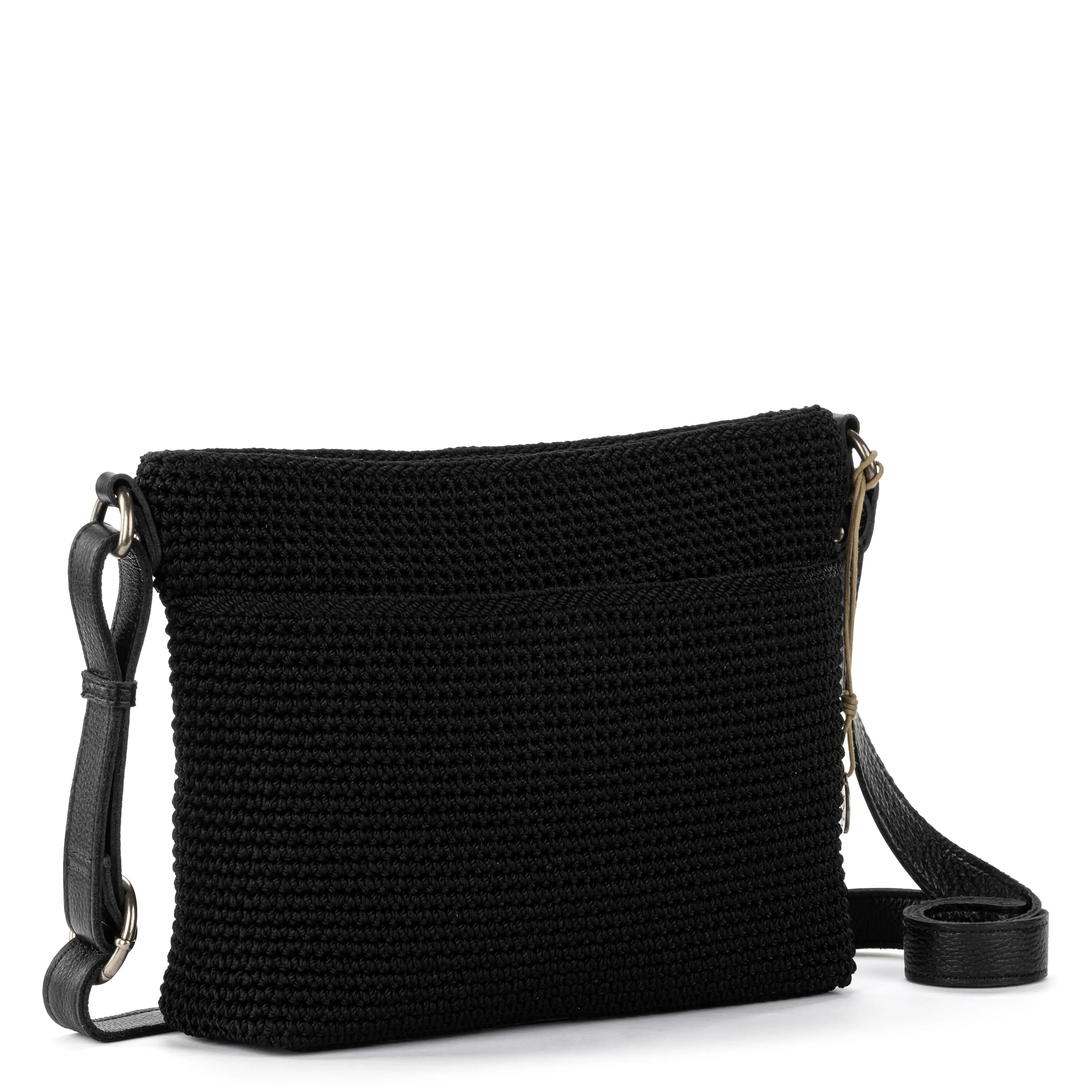 Melrose Crossbody - Hand Crochet - Black