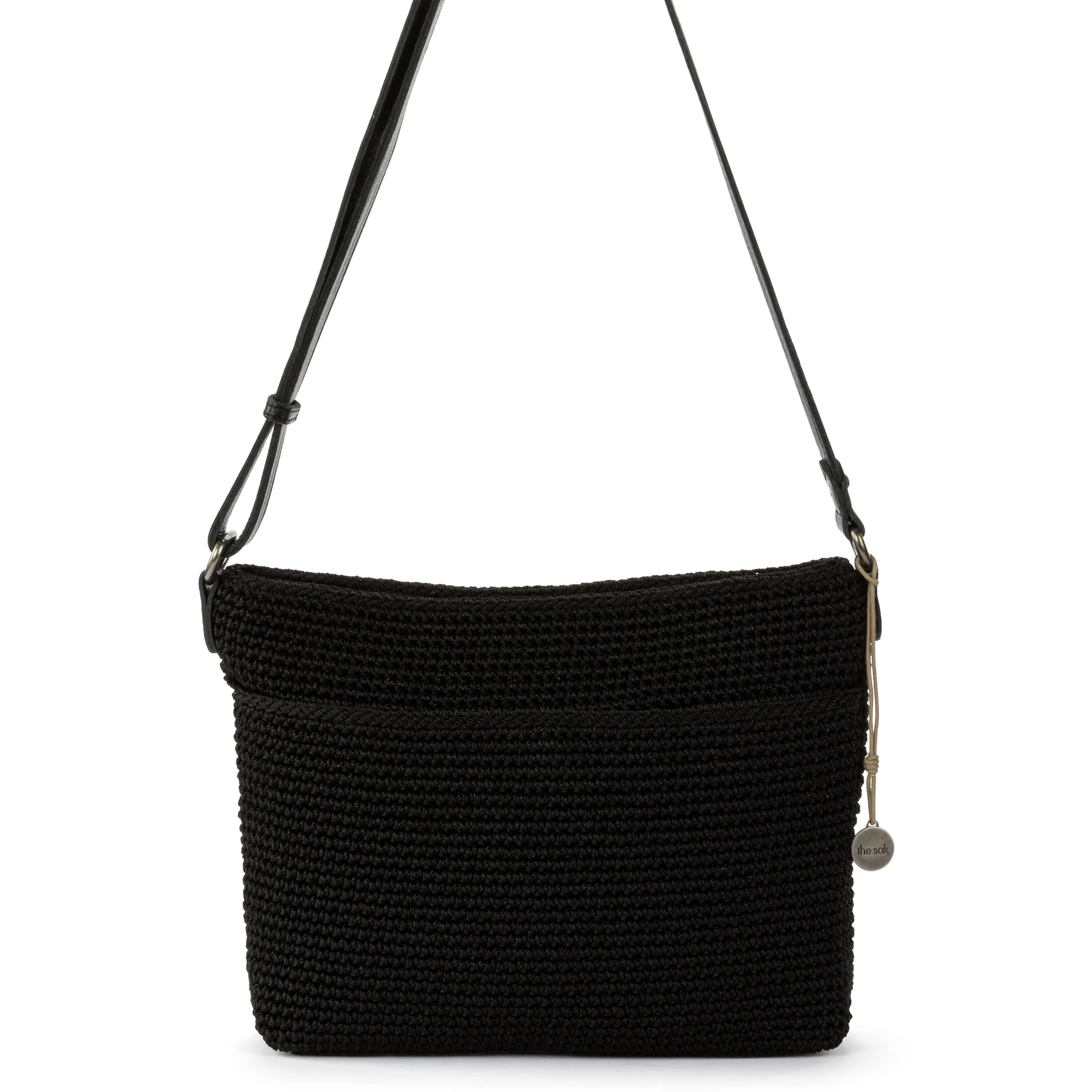 Melrose Crossbody - Hand Crochet - Black