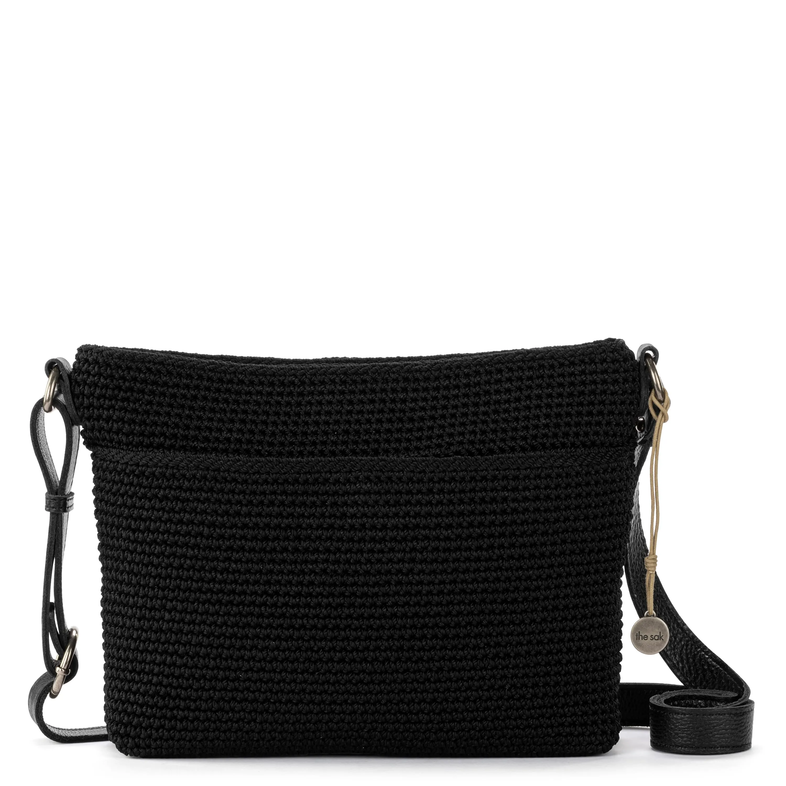 Melrose Crossbody - Hand Crochet - Black