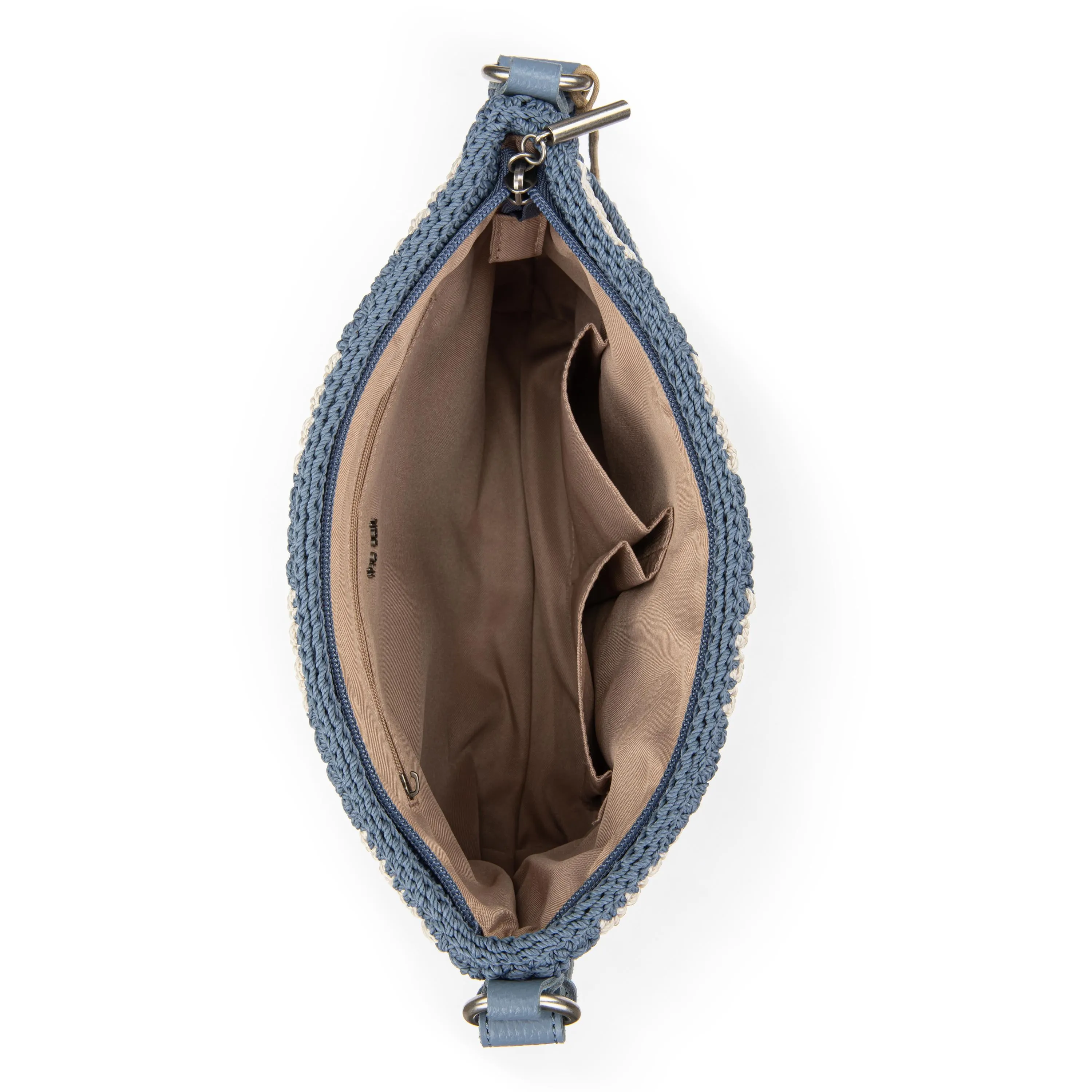 Melrose Crossbody - Hand Crochet - Maritime Stripe
