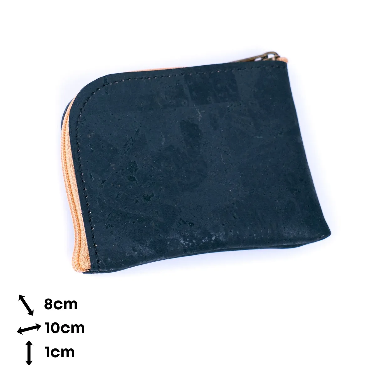 Men??s Black Cork Card & Coin Wallet ?C BAGP-051 (5units??