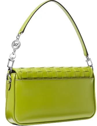 Michael Michael Kors Bradshaw Woven Leather Convertible Shoulder Bag
