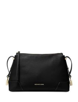 Michael Michael Kors Crosby Pebble Leather Messenger Shoulder Bag