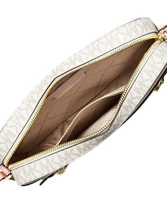 Michael Michael Kors Jet Set Large Logo Crossbody Bag