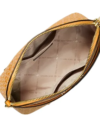 Michael Michael Kors Jet Set Travel Medium Logo Dome Crossbody Bag