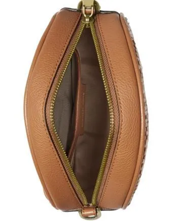 Michael Michael Kors Woven Chevron Canteen Bag