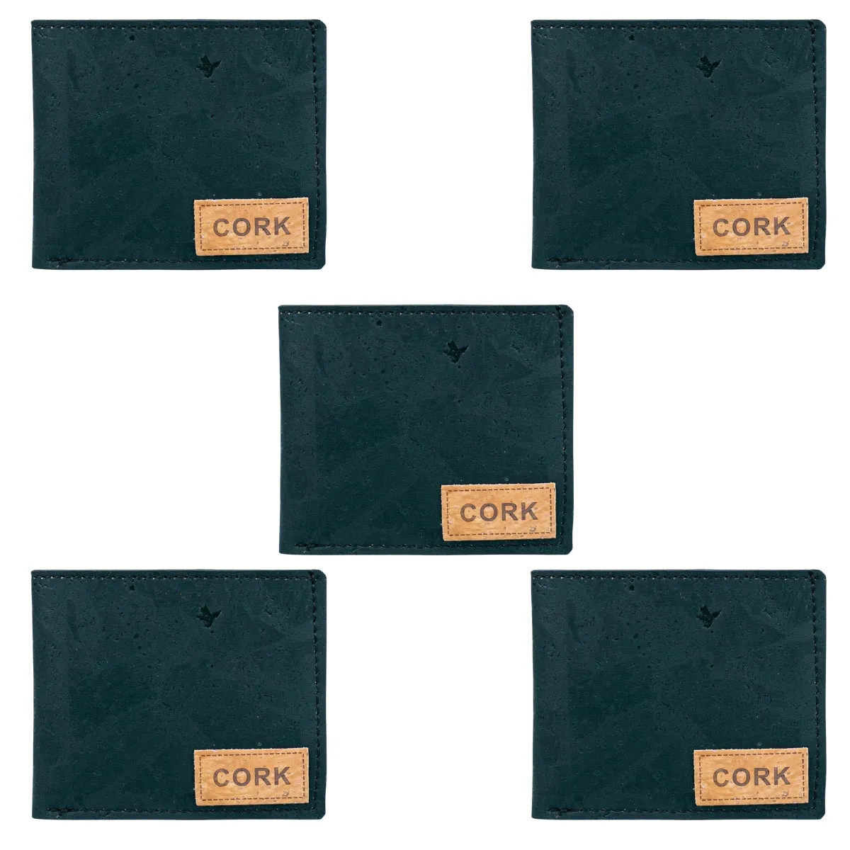 Minimalist Cork Wallet for Men ?C Natural & Black OptionsBAGP-157??5units??