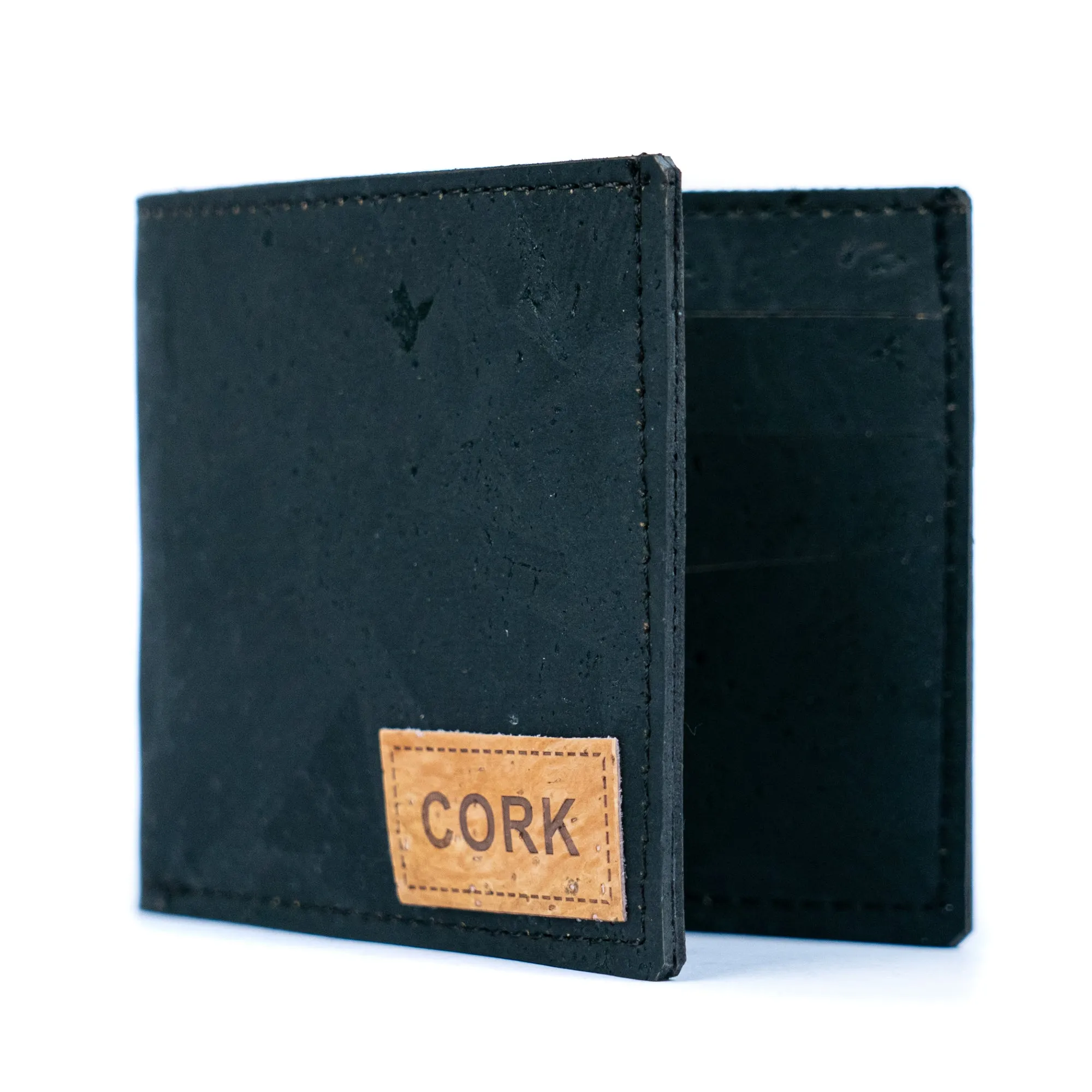 Minimalist Cork Wallet for Men ?C Natural & Black OptionsBAGP-157??5units??