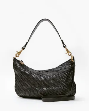 Moyen Messenger Handbags - Crossbody - Moyen Messenger Black Zig Zag