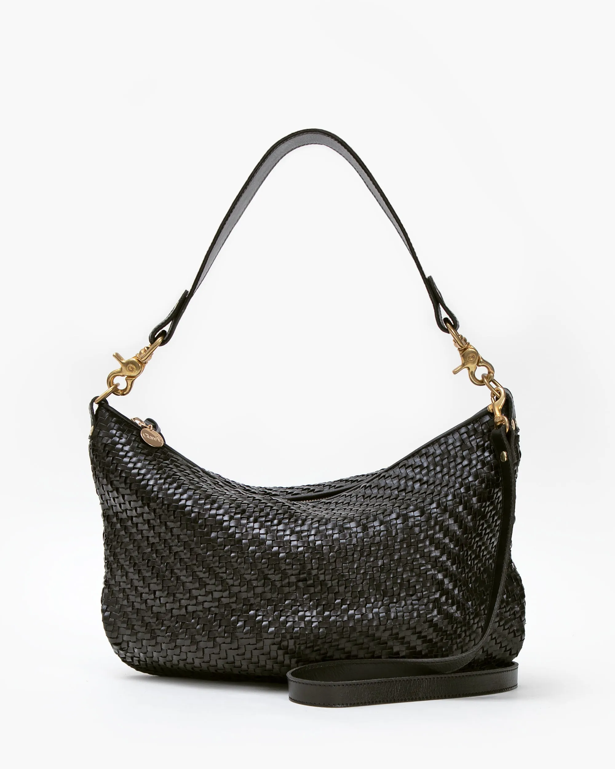 Moyen Messenger Handbags - Crossbody - Moyen Messenger Black Zig Zag