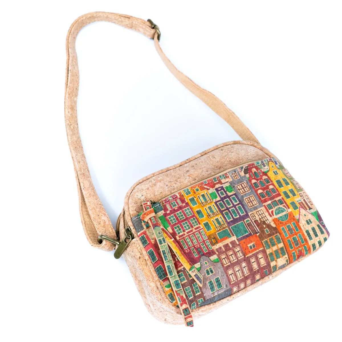 Natural Cork Women's Crossbody Bag BAG-2295