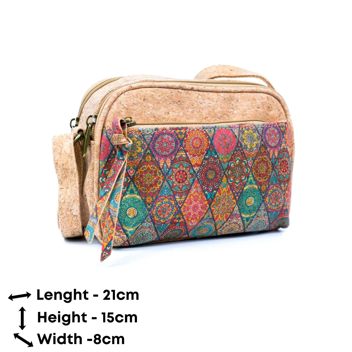 Natural Cork Women's Crossbody Bag BAG-2295